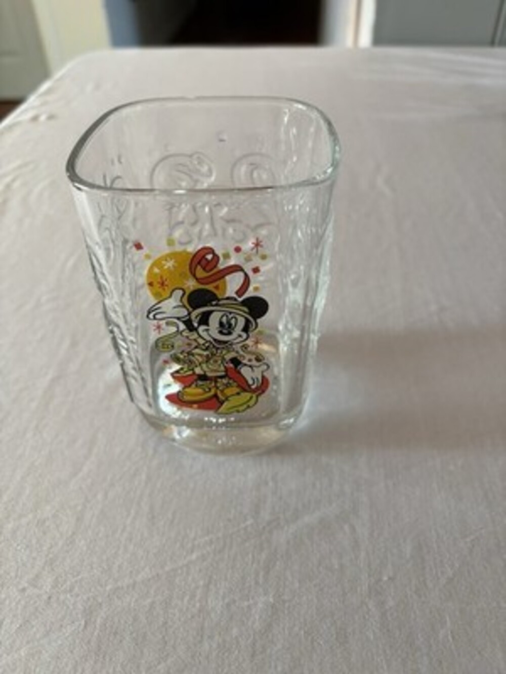McDonald's Walt Disney World 2000 Celebration Mickey Mouse Animal Kingdom Glass